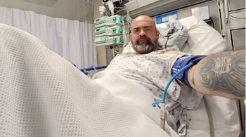 El actor Horacio Beamonte reveló que perdió la visión de un ojo por la progresión de la leucemia y tumores cerebrales (FB)