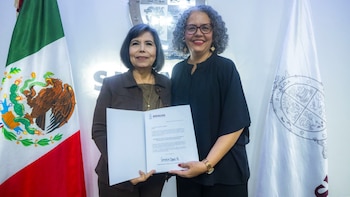 Catalina Esparza Navarrete es la nueva titular del DIF Sinaloa. Crédito: Gobierno de Sinaloa