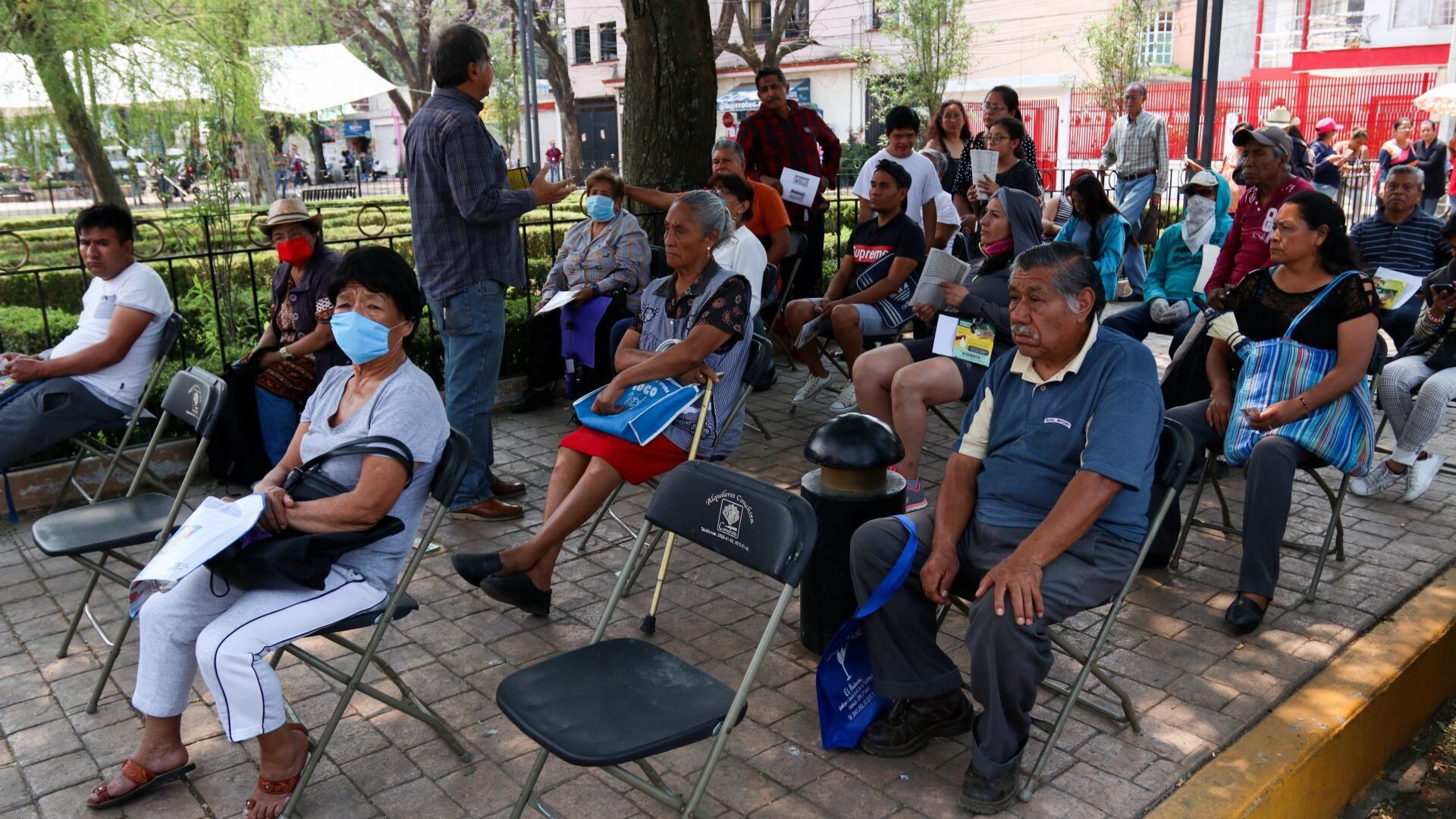 Quienes trabajaron para empresas estatales reciben una pensión con el ISSSTE (Galo Cañas/Cuartoscuro)