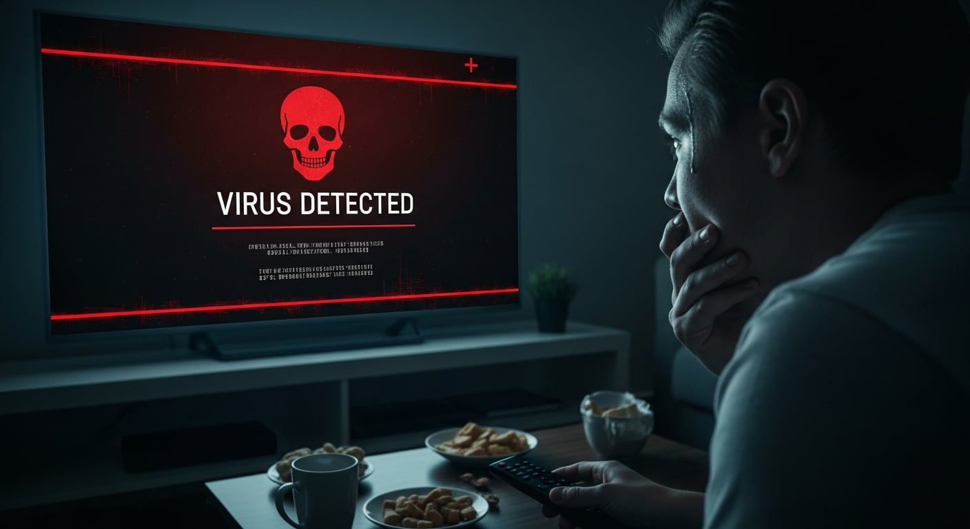 Un virus se puede propagar por toda la red doméstica. (Imagen Ilustrativa Infobae)