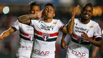 Cueva revolucionó Sao Paulo en 2016. - Crédito: AFP