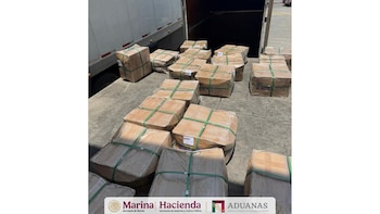 Aseguran en el AICM media tonelada de posible raíz de tepezcohuite que sería enviada a Gran Bretaña