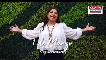 Clara Brugada arrancó campaña. (Captura