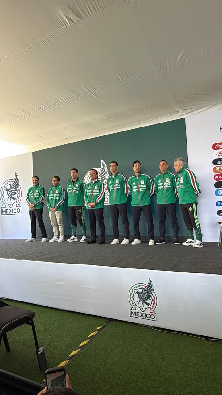 Presentación de Rafael Márquez como nuevo Director Técnico de la Selección Mexicana. (Alexander Ortiz | Infobae México)