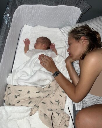 La pequeña Sofía nació en