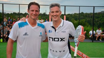 Nalbandian y Miguel Lamperti, una