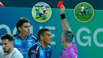 Hizo dos faltas en cinco segundos y protagonizó la expulsión más insólita de la Copa Sudamericana: “Es increíble”