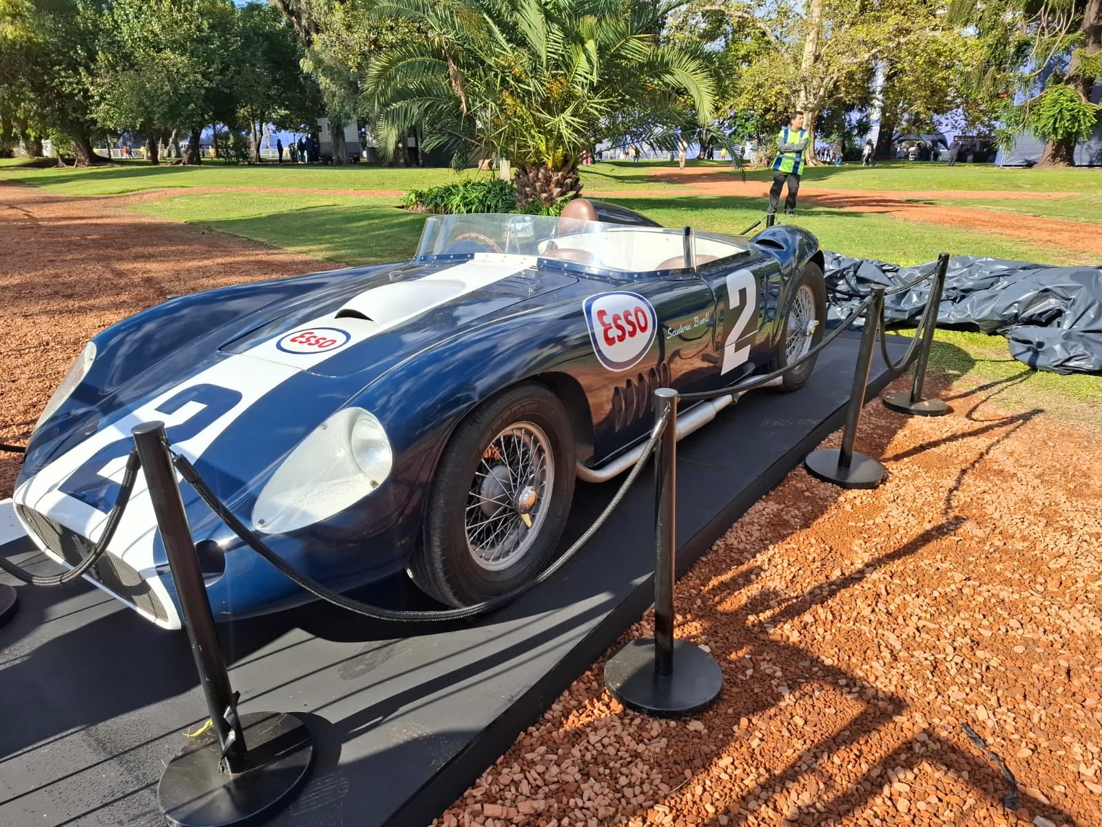 Maserati 450S, auto ganador de Fangio y el Príncipe Behra en las 12 Horas de Sebring de 1957. Fue válido por el Mundial de Autos Sports, hoy conocido como FIA WEC
(Darío Coronel)