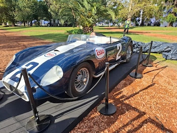 Maserati 450S, auto ganador de Fangio y el Príncipe Behra en las 12 Horas de Sebring de 1957. Fue válido por el Mundial de Autos Sports, hoy conocido como FIA WEC
(Darío Coronel)