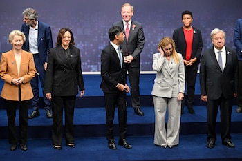 Líderes del mundo y empresarios