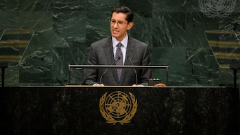 Roberto Velasco presume ante la ONU cooperación internacional en materia de seguridad y caída de homicidios dolosos en México