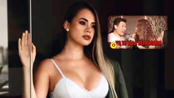 Jossmery Toledo sufrió broma por parte de fan.