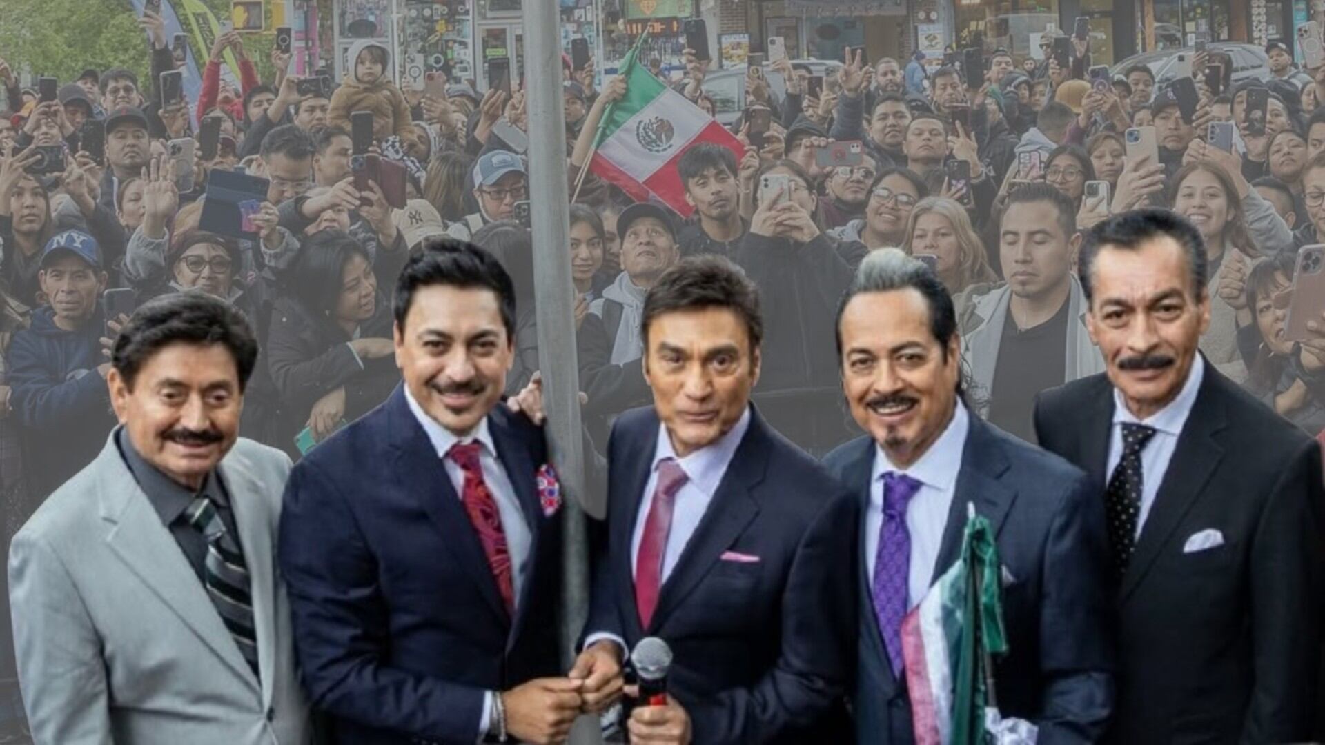 Los Tigres del Norte reciben calle de Nueva York con su nombre. (Instagram)