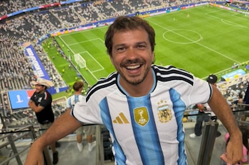 KQ, el aficionado argentino más fiel en el Mundial 2026