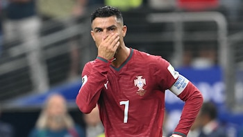 Las fotos del último partido de Cristiano Ronaldo en la historia de los mundiales