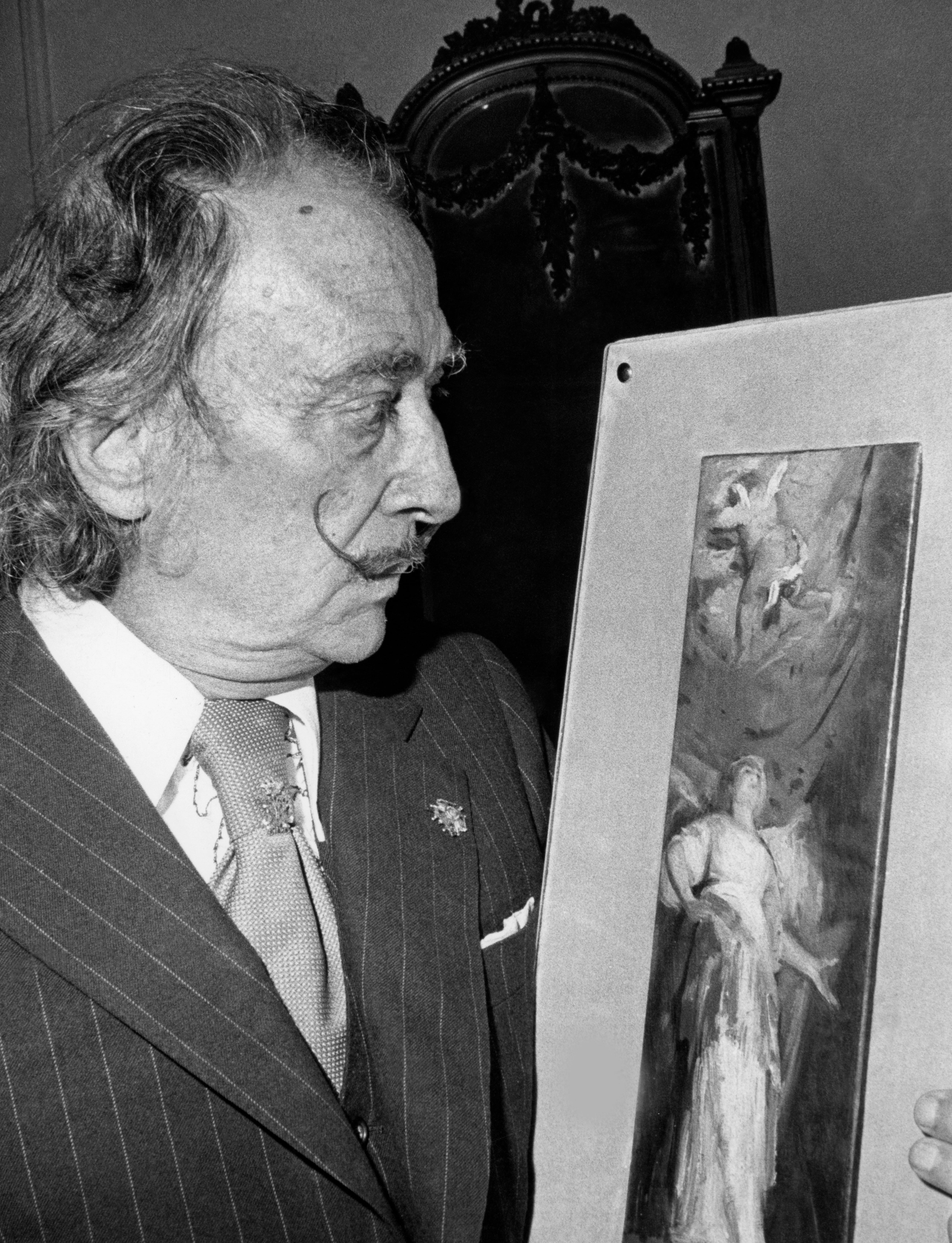 Fotografía del pintor Salvador Dalí. (Agencia EFE)