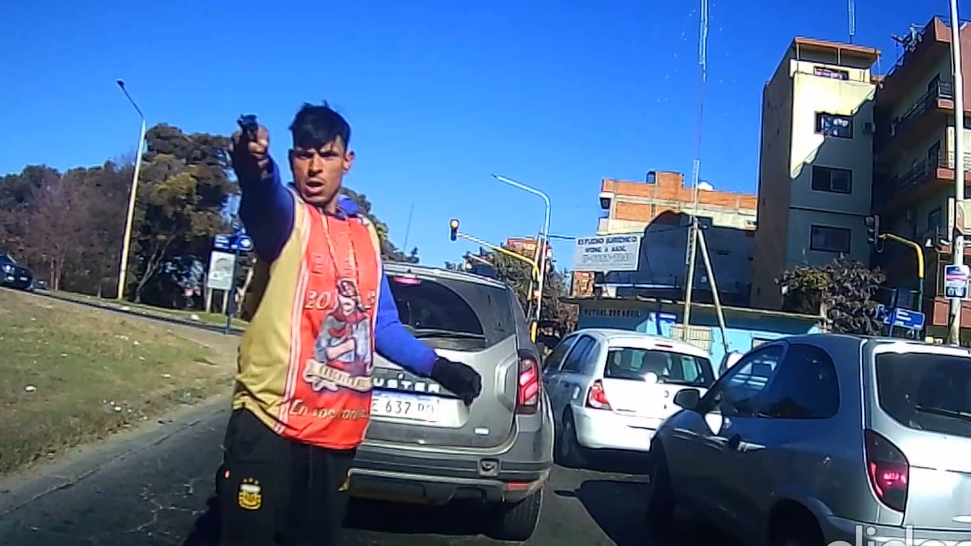 El delincuente actuó a cara descubierta