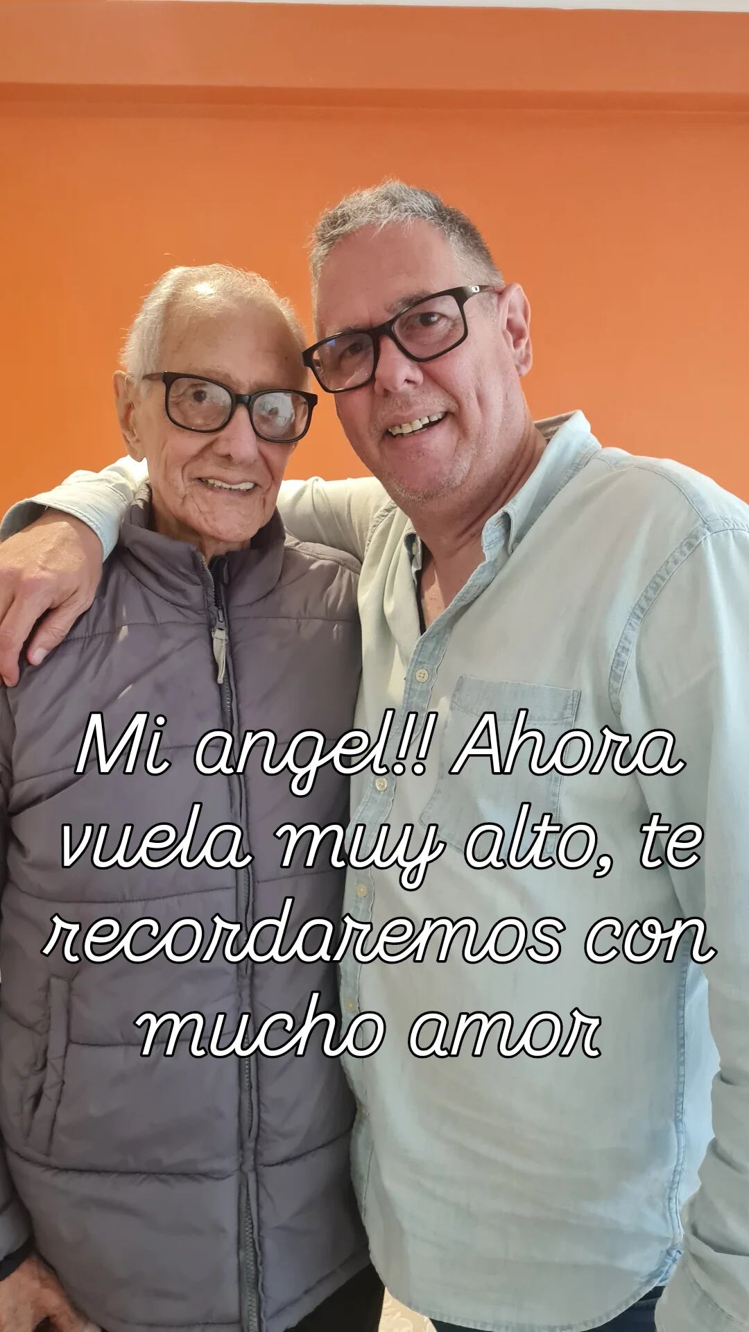 Coco Rossini anunció la muerte del actor a través de un post en su cuenta de Instagram. - Crédito: Instagram / Coco Rossini