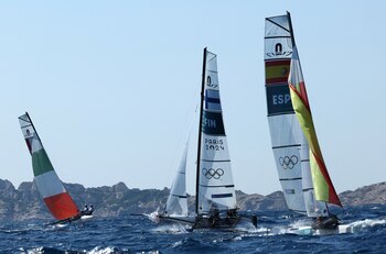 La competición de vela. (Reuters)