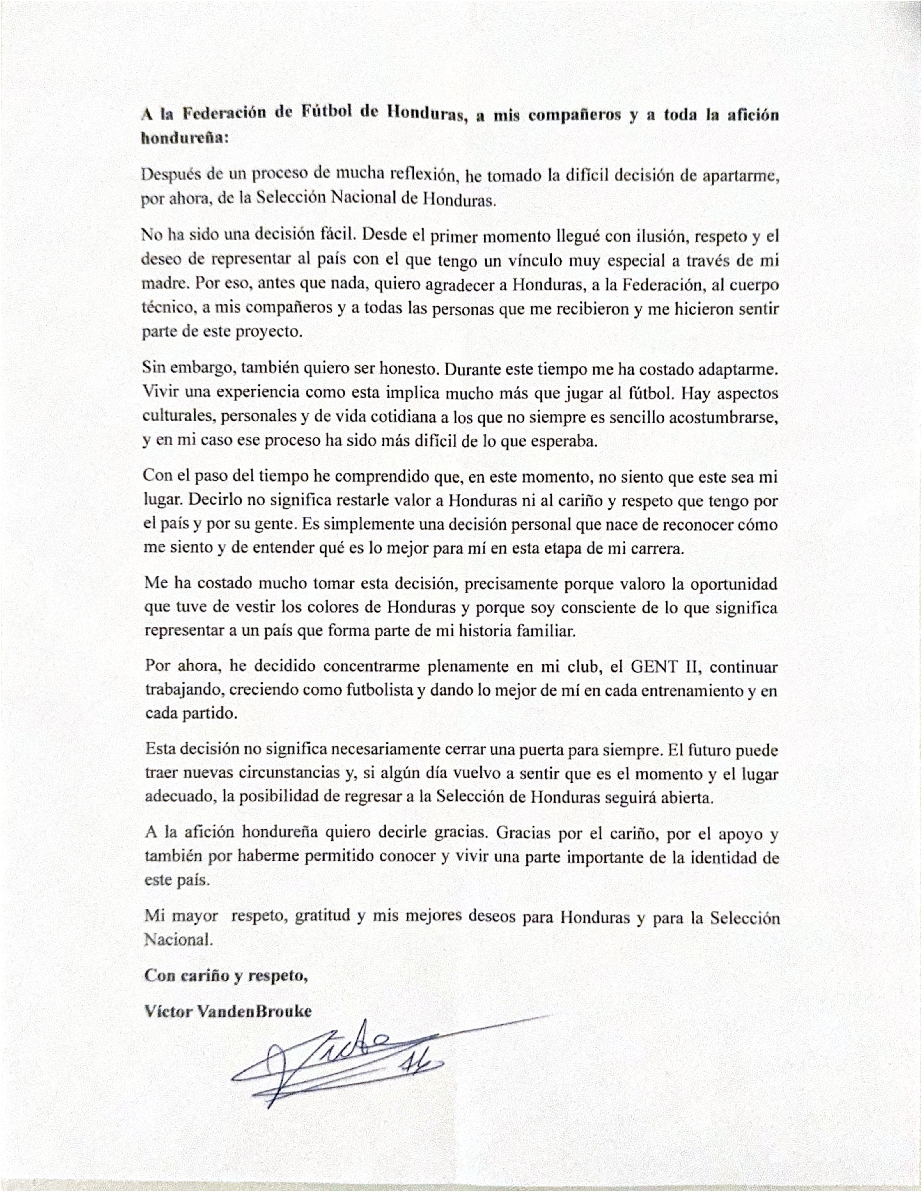 Las dificultades para acostumbrarse a la vida cotidiana en el país motivaron la renuncia temporal del jugador. (Cortesía: FFH)