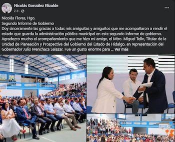 (Facebook-Nicolás González Elizalde)