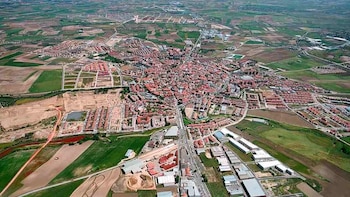 Vista aérea de Illescas. (Junta de Castilla-La Mancha)