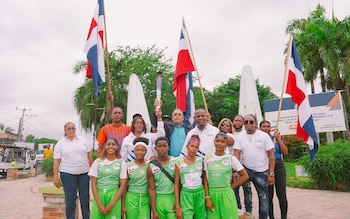 Recorrido de la antorcha de los Juegos Centroamericanos y del Caribe