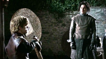 Kit Harington y Peter Dinklage - Juego de Tronos