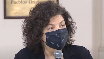 Vizzotti brindó un breve informe