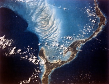 Vista desde el espacio de