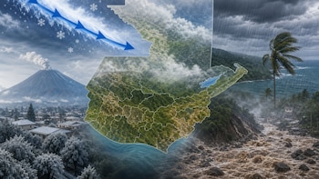 Guatemala tendrá al menos 16 frentes fríos entre noviembre y marzo de 2027, según el servicio meteorológico y sismológico nacional