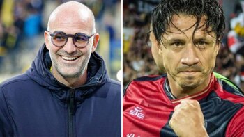 Gianluca Lapadula es el sueño del Pisa SC para la temporada 2024/25. - Crédito: EFE