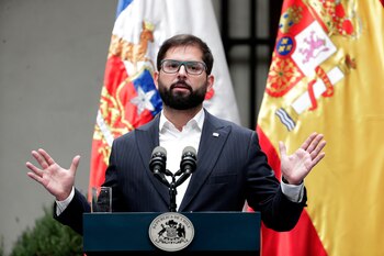 El presidente de Chile, Gabriel