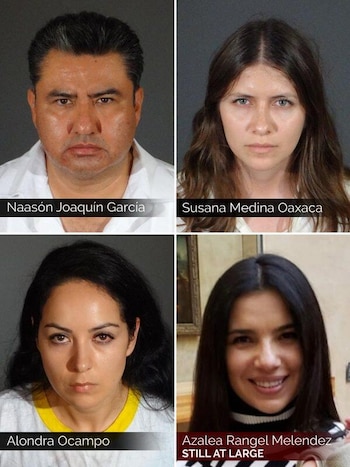 Tres de los cuatro integrantes