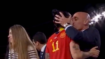 El beso de Luis Rubiales