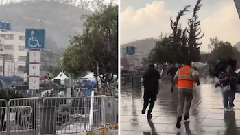 Captan el momento exacto en