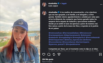Elisa Vicedo compartió un importante avance en su denuncia