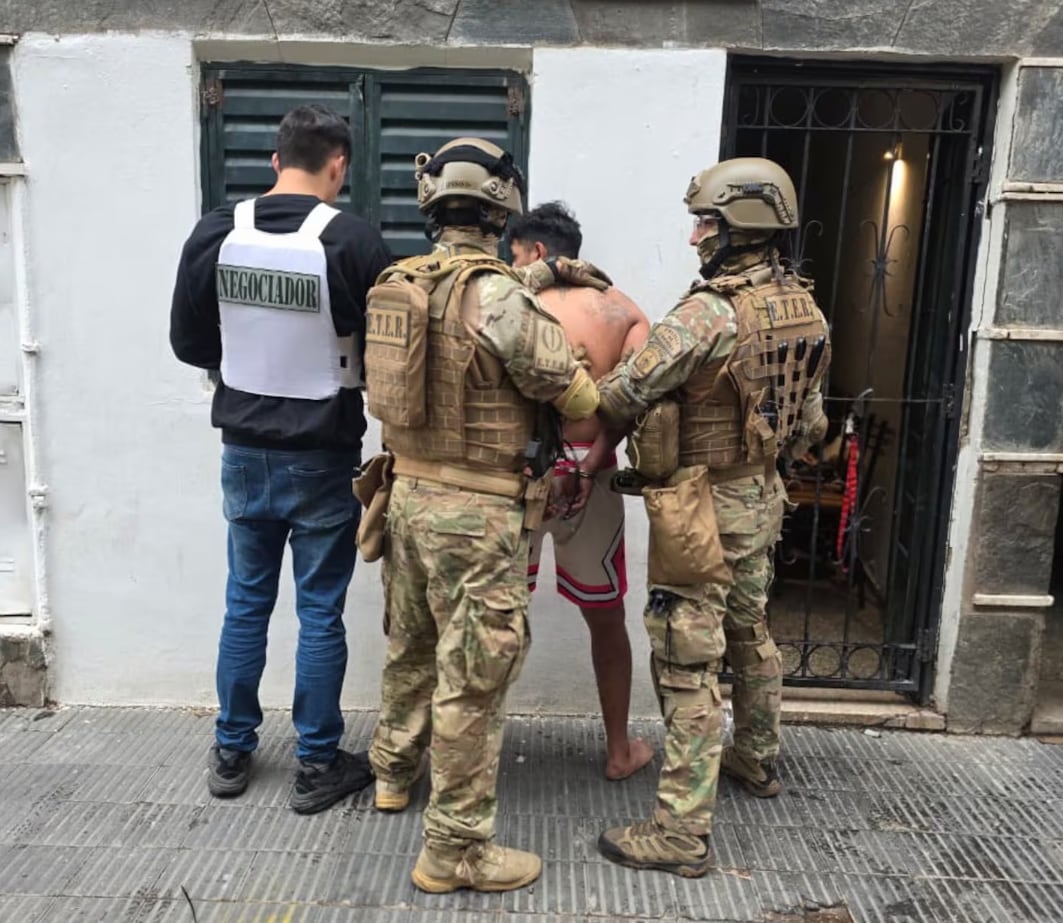 Detuvieron en el barrio Yapeyú al