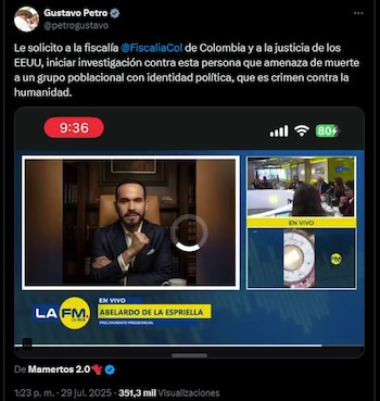 El primer mandatario aseguró que