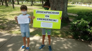 Adultos y niños participaron del