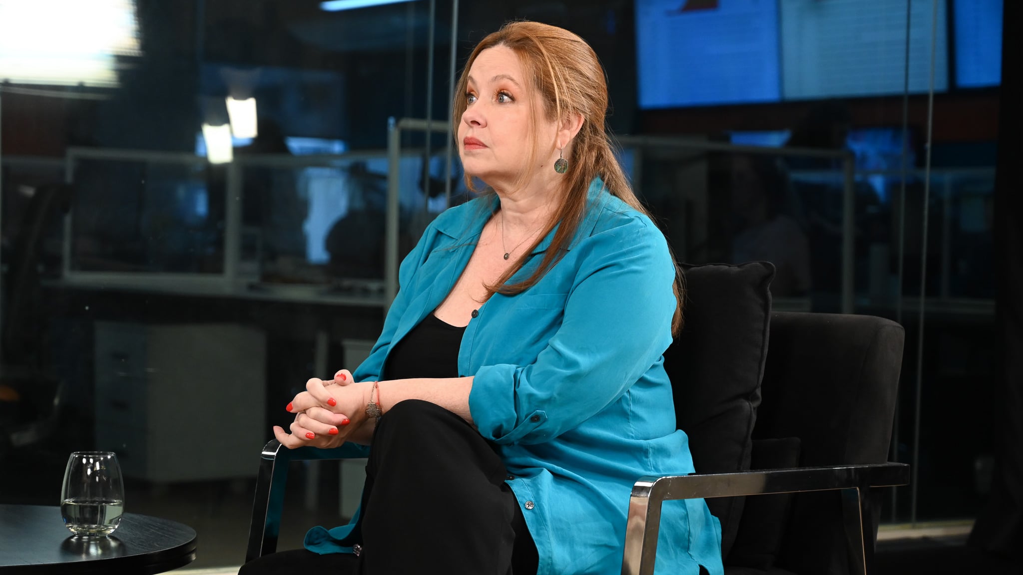Andrea Del Boca, junto al resto de los acusados, fue absuelta por el TOF N° 7. (Foto: Candela Teicheira)