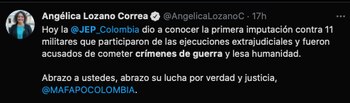 Falsos positivos colombia