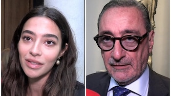 Rocío Crusset y Carlos Herrera,