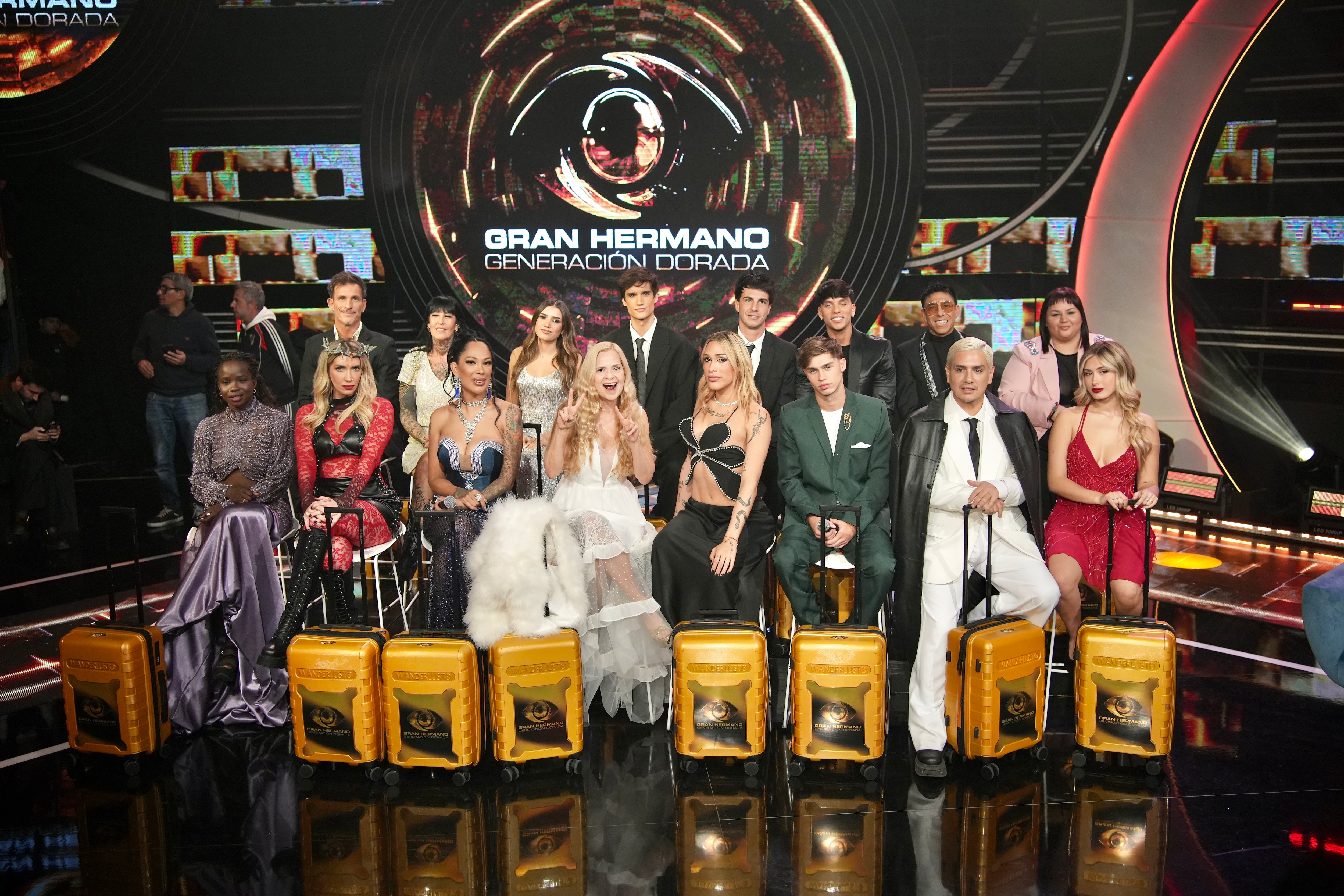 Los exparticipantes de Gran Hermano que se presentaron al repechaje (Prensa Telefe)