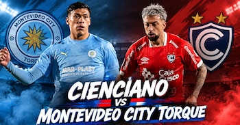Cienciano se enfrenta a Montevideo City Torque por los cuartos de final vuelta de la Copa Sudamericana 2026.
