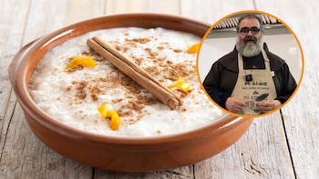 Fray Ángel Ramón, cocinero: “Mi truco para un arroz con leche perfecto es añadir el azúcar al final, así nos quitamos el problema de que se pegue al fondo”