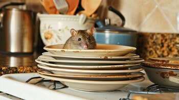 La presencia de ratas enfermas