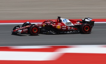 Leclerc durante el GP de