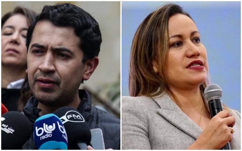 El representante Daniel Briceño reaccionó a las críticas de la exministra Carolina Corcho frente a la llegada de Ana María Vesga al ministerio de Salud - crédito Colprensa