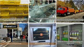 Supermercados y farmacias sin productos,